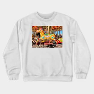 Carousel Horses Crewneck Sweatshirt